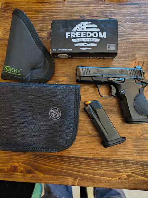 Smith and Wesson CSX micro 9mm with extras 