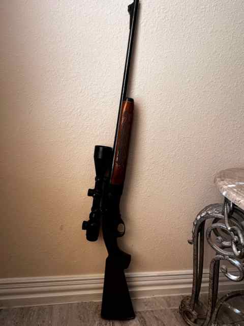 Remington 740 Woodmaster in .243 ready for hunting