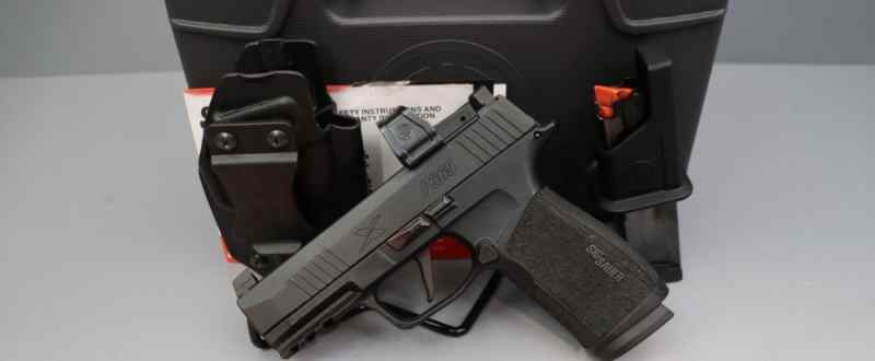 Sig Sauer P365 X-Macro 9mm 3.7&quot; w/Box &amp; Optic