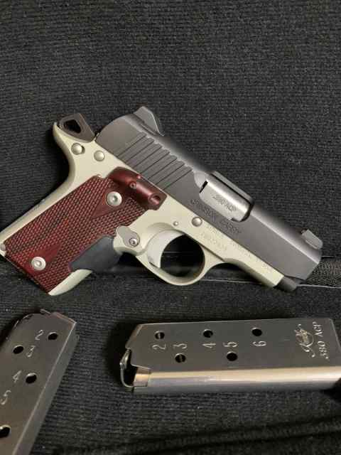 Kimber Micro 380 with Crimson Trace laser grip