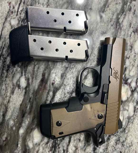 Kimber Micro 9 FDE with Crimson Trace