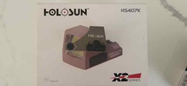 WTT/WTS Holosun 407k rd fde 6 moa $175