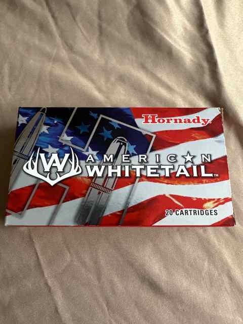 308 Hornady American whitetail 150gr interLock