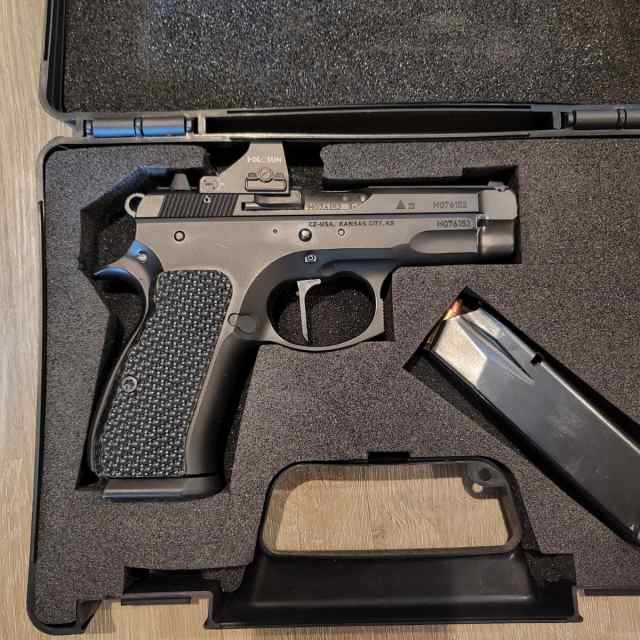 CZ 75 Compact ported and optic mounted