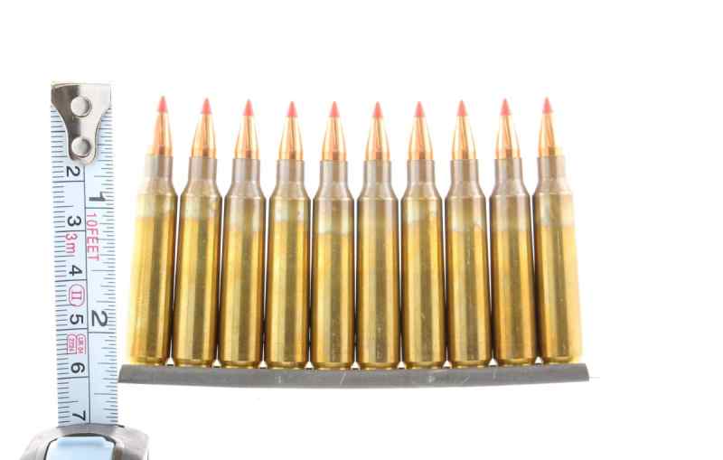 5.56 NATO M196 Red Tip Tracer 10 Rounds Per Sale