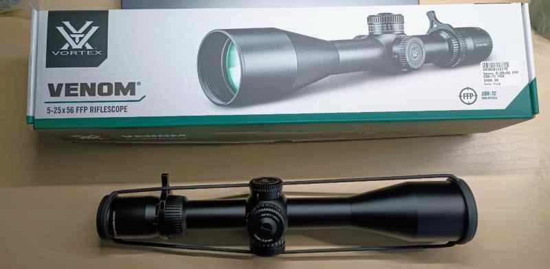 NIB Vortex Venom® 5-25x56 FFP Scope,  (MOA)