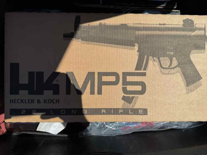 Brand new HK MP5 .22LR