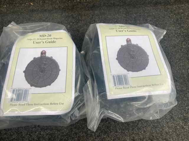 Saiga 12 Magazines - 20rnd Drum SGM 12rnd