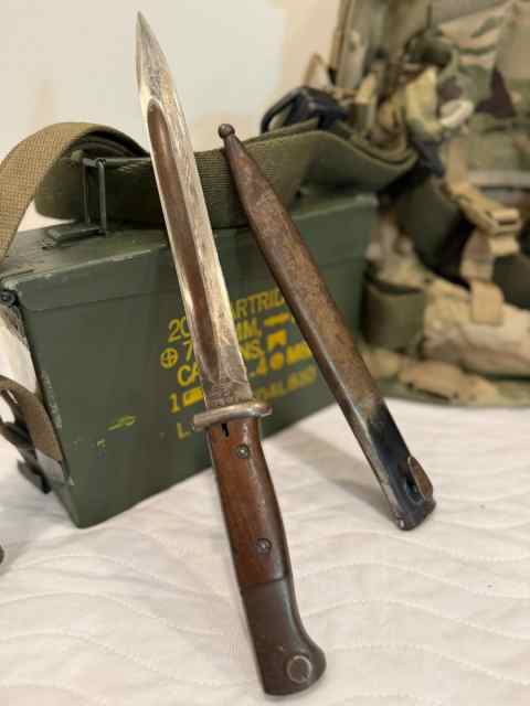 Nazi Germany K98 Bayonet – Factory Code “42asw”