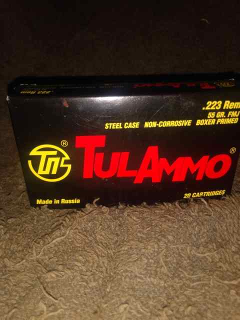 TulAmmo .223 Rem