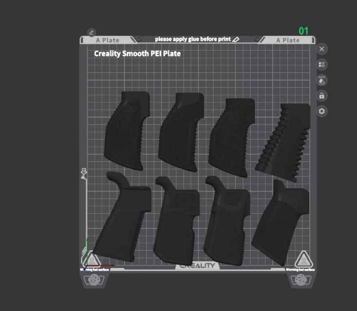 3D Printed AR-15, AKM, and Other Accessories