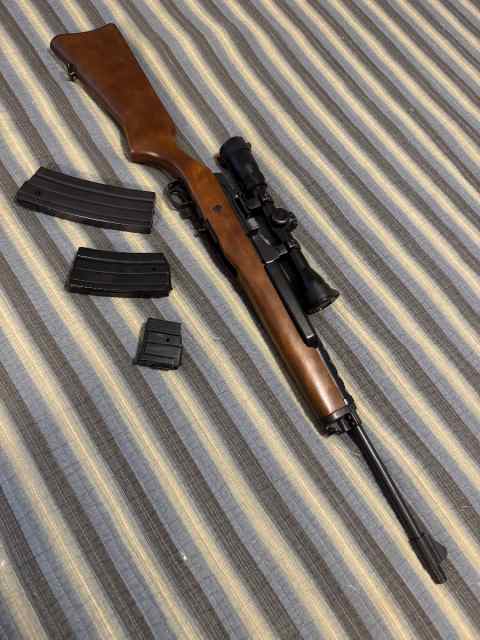 Mini 14 ranch rifle 750$