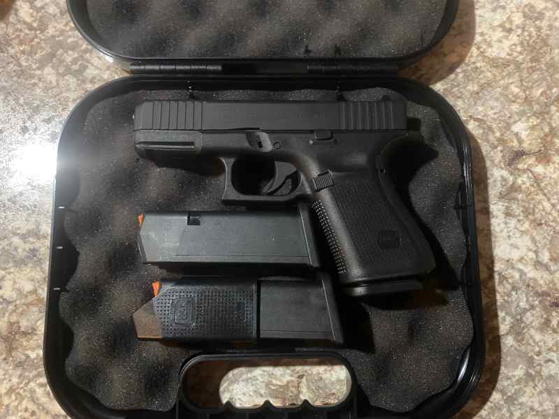 Glock 19 Gen 5 optic milled