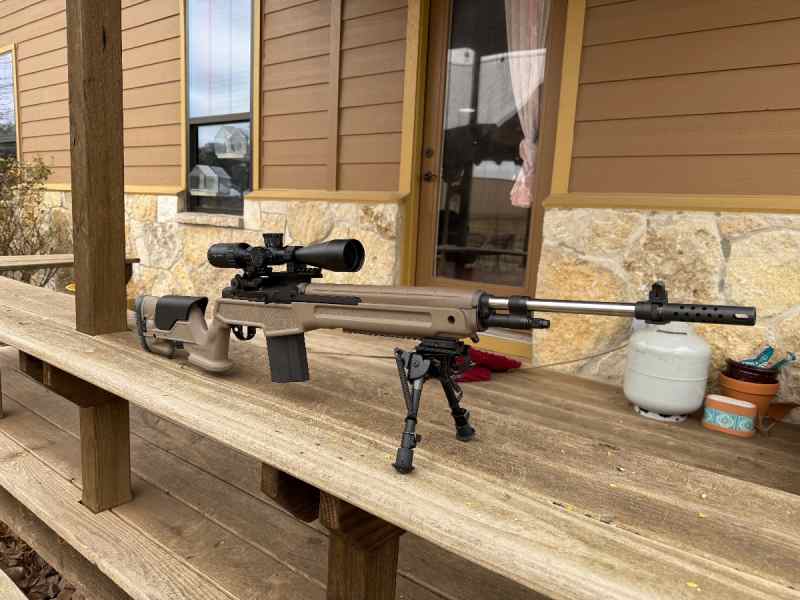 Springfield M1A Loaded Precision w/ 4-16x scope