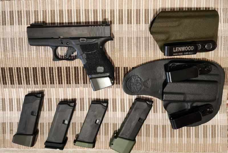 Glock 43 9MM Apex + Taran Tactical